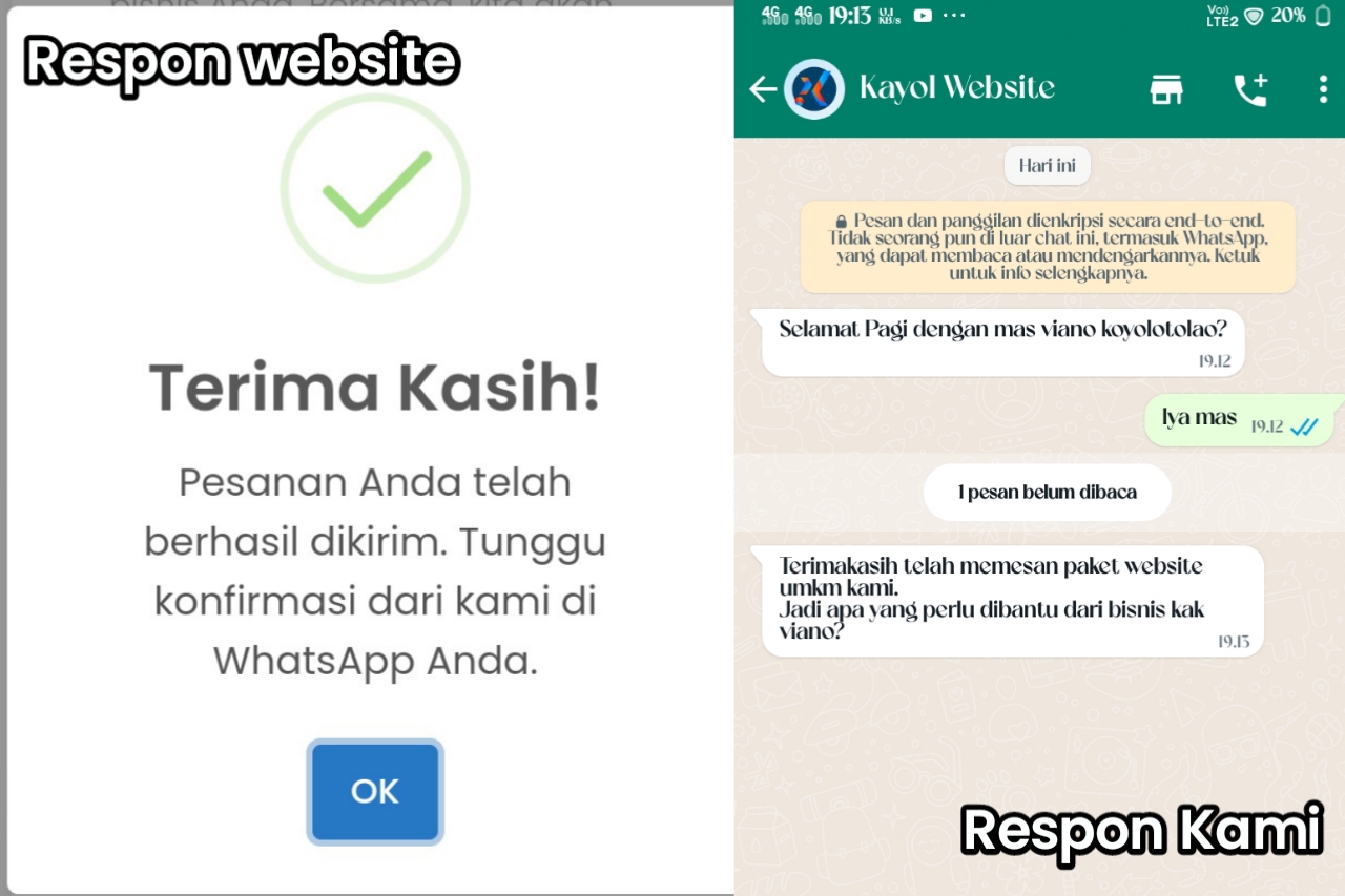 Cara Order Kayol